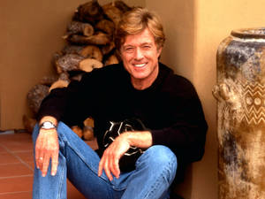 Robert Redford Smiling Face Wallpaper
