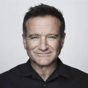 Robin Williams Hollywood Actor Portrait Wallpaper