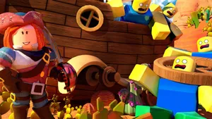 Roblox 4k Pirates In The Desert Wallpaper
