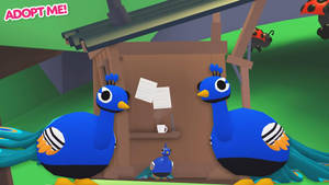 Roblox Adopt Me Peacock Family Wallpaper