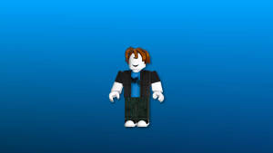 Roblox Avatar Blue Wallpaper