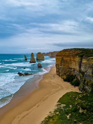 Rock Formations Australia Iphone Wallpaper