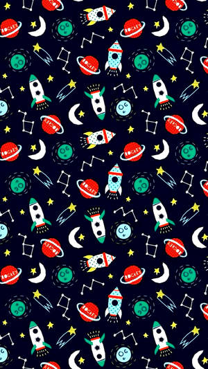 Rocket At The Sky Samsung Wallpaper