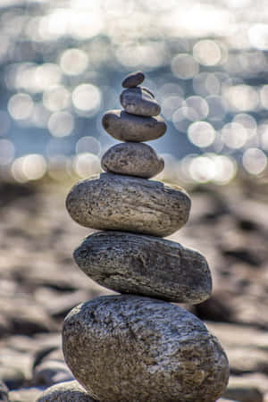 Rocks Of Mindfulness Wallpaper