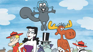 Rocky And Bullwinkle Characters From Tv Shows Wallpaper