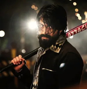 Rocky Bhai Baseball Bat Wallpaper