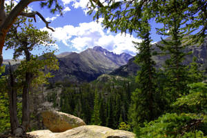 Rocky Mountain National Park Cliff Wallpaper