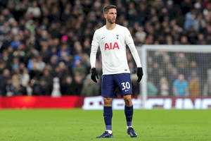 Rodrigo Bentancur Tottenham Hotspur Full Body Wallpaper