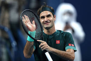 Roger Federer Tennis Uniqlo Wallpaper