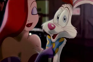 Rogerand Jessica Rabbit Animated Characters Wallpaper