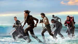 Rogue One Team Beach Charge Wallpaper