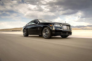 Rolls Royce Shiny Black Wallpaper