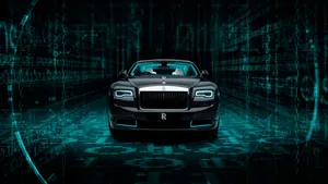 Rolls Roycein Cyber Tunnel Wallpaper