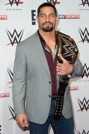 Roman Reigns Raw Red Carpet Wallpaper
