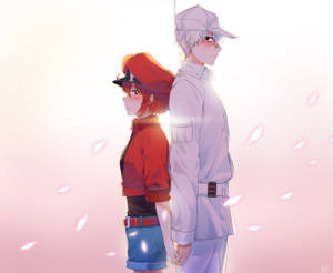 Romance On Cells At Work Wallpaper