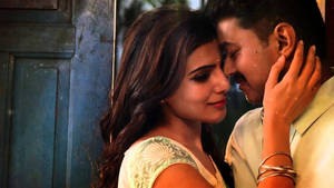 Romantic Theri Movie Pose Wallpaper
