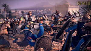 Rome: Total War Fighting With Spears Wallpaper