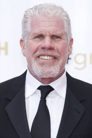 Ron Perlman Twinkling Smile Wallpaper