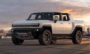 Roofless Hummer Suv Wallpaper