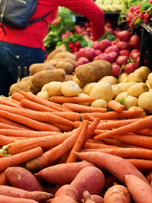 Root Crops Sweet Potato Wallpaper