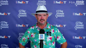 Rory Sabbatini During Interview Wallpaper