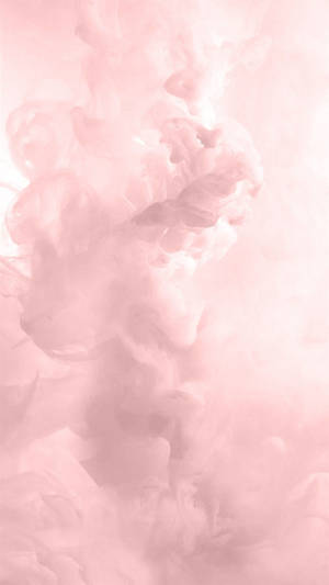 Rose Gold Aesthetic Clouds Wallpaper