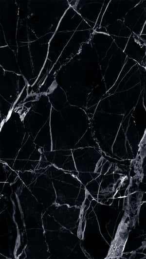 Rose Gold And Black Marble With A Luxurious Shine Wallpaper