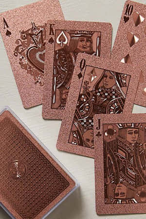 Rose Gold Color Enhances Any Room Wallpaper