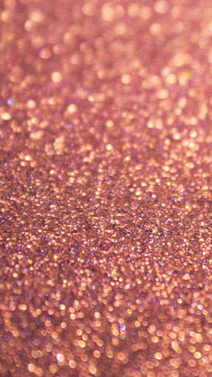 Rose Gold Glitter Wallpaper