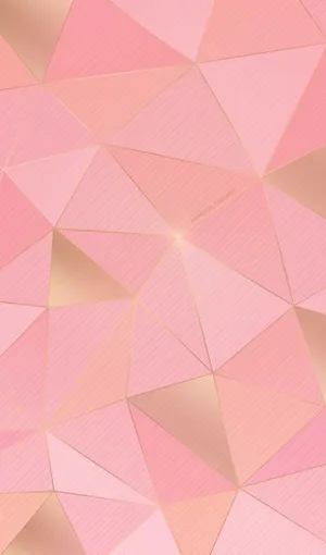 Rose Gold Iphone 5 Prism Geometry Wallpaper