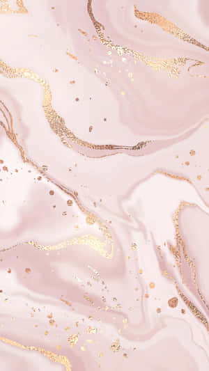 Rose Gold Marble Texture Wallpaper