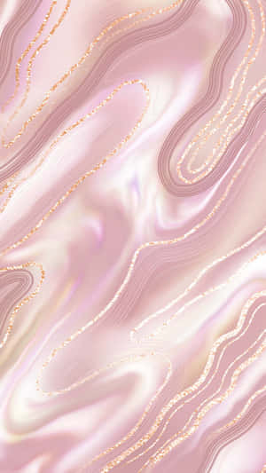 Rose Gold Marble Texture Wallpaper