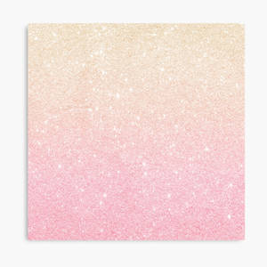 Rose Gold Ombre Glitter Canvas Wallpaper