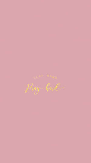 Rose Gold Quotes Pray Wallpaper