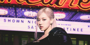 Roseanne Park With Ponytail Hairstyle Wallpaper
