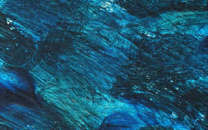 Rough Texture Blue Abstract Painting Wallpaper