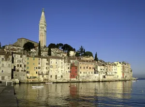 Rovinj Fishing Port Croatia Wallpaper