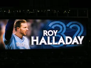 Roy Halladay Toronto Blue Jays Billboard Wallpaper