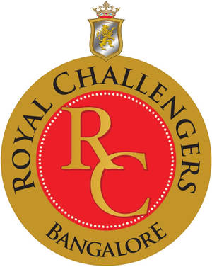 Royal Challengers Bangalore Gold Logo Wallpaper