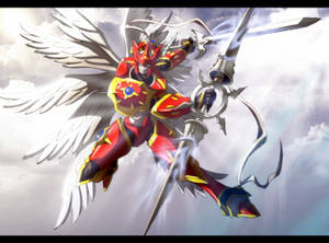Royal Knight Gallantmon Of Digimon Wallpaper