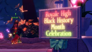 Royale High Black History Event Wallpaper