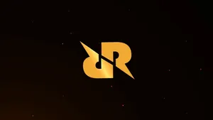 Rrq Logo On Black Backdrop Wallpaper