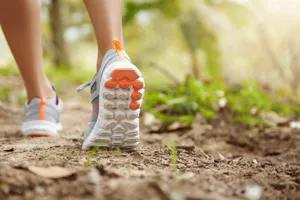 Rubber Shoe Sole In Forest Wallpaper