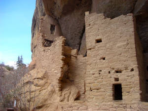 Ruins Close Up In Mesa Verde Wallpaper