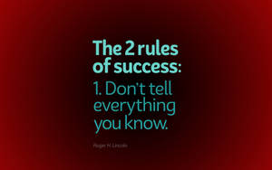 Rules Of Success 4k Ultra Hd Motivational Wallpaper