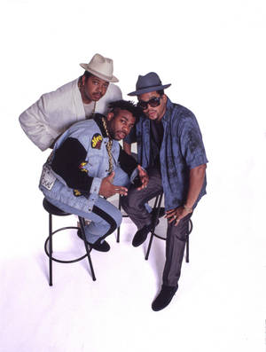 Run D.m.c. Trio Poster Wallpaper