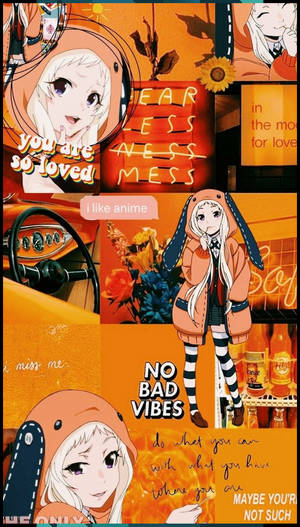 Runa Yomozuki Photo Collage Wallpaper