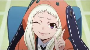 Runa Yomozuki Wink Wallpaper