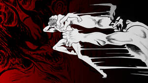 Running Akira From Devilman Crybaby Wallpaper