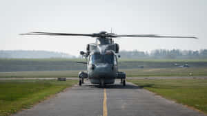 Runway Helicopters Wallpaper